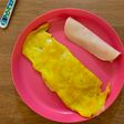Tortilla con gouda - cena en 5 minutos para niños y todos en casa