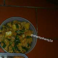 รูปของ Sambal hati cabai hijau
