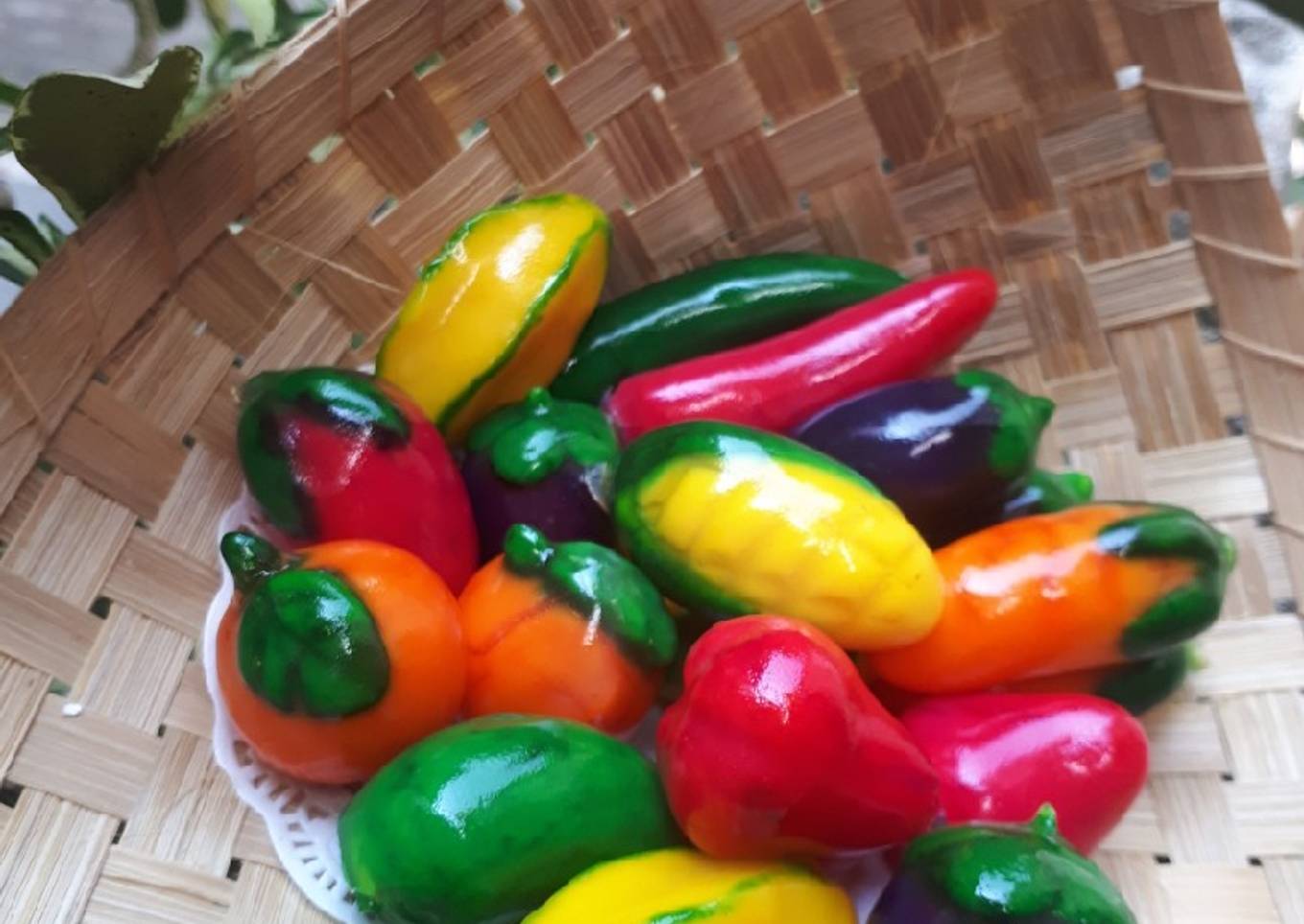 Kue buah fantasi khas thailand