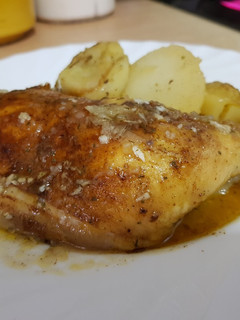 Una foto de Pollo asado