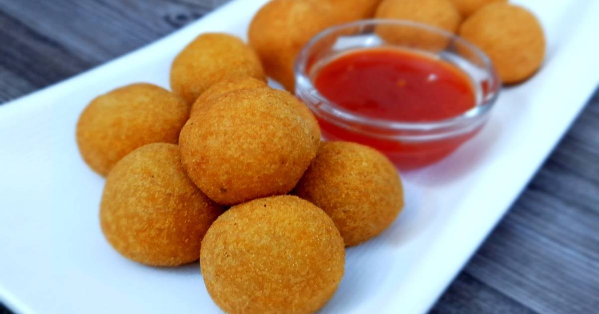 Cheesy Potato Rice Balls Recipe by Madhu Bindra Cookpad