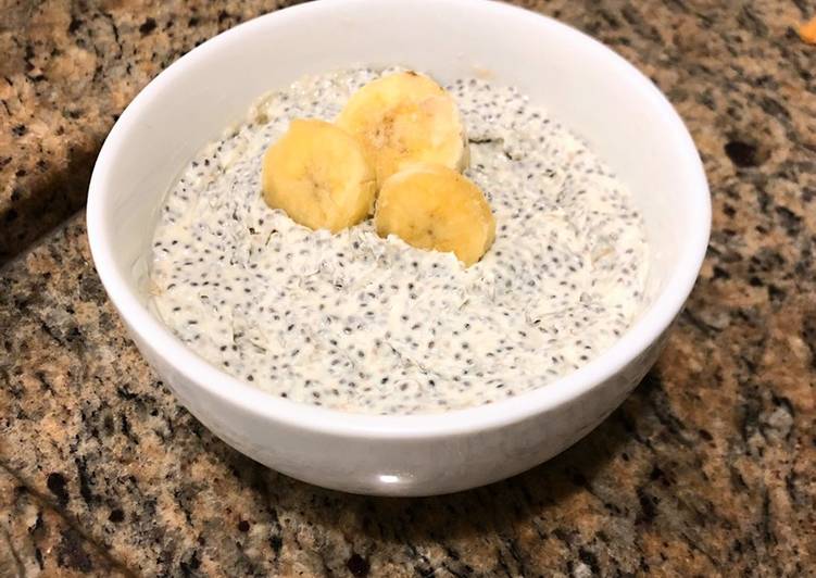 Pudim de chia cremoso 🍮