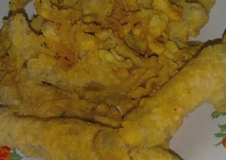 Cara Gampang Menyiapkan Ceker ayam crispy, Lezat