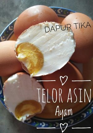 Foto resep Telur asin ayam