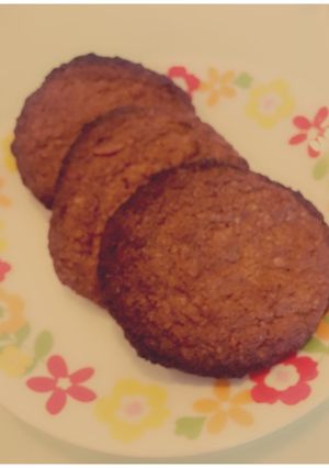 A picture of Sugarfree Oats-Almond Cookies.