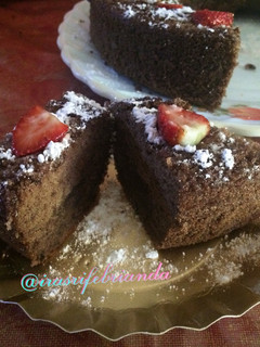 Foto resep Bolu nutrijel coklat ekonomis