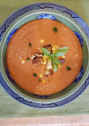 A picture of The Best Gazpacho.