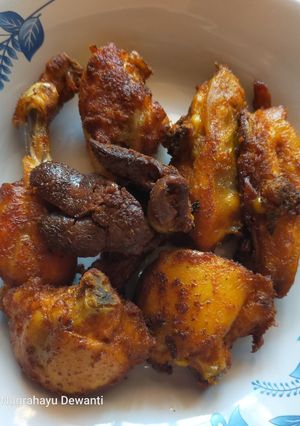 Foto resep Ayam Goreng Bumbu Kari