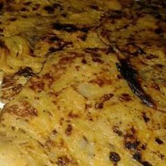 Besan ki spicy roti A picture of Besan ki spicy roti.