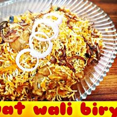 A picture of Dawat wali biryani.