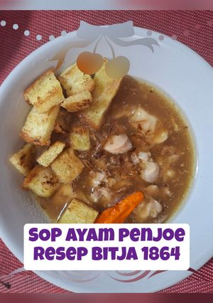 Foto resep Sop ayam Penjoe 