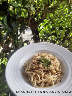 Foto resep Spaghetti Tuna Aglio Olio