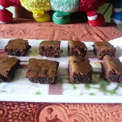 A picture of Fudgy Chocolate Brownies.