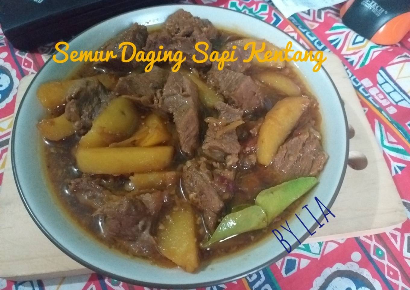 Semur Daging Sapi Kentang