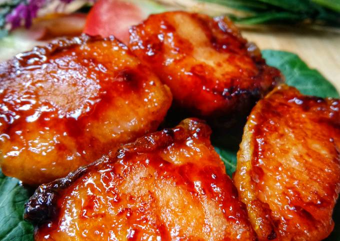 Resep Salmon Panggang Teriyaki Buat Keluarga Dan Mpasi 1 Tahun Oleh