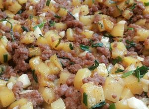 Foto resep Daging giling kentang 