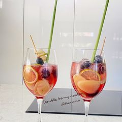 A picture of Double Berry Cooler.