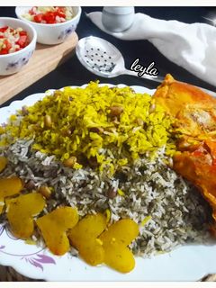 عکسی از دستور پلو شوشتری