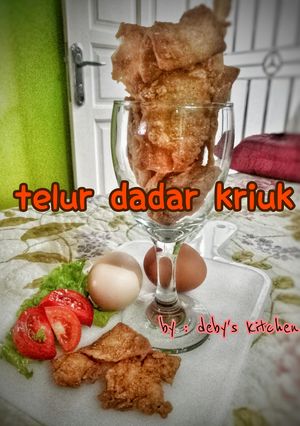 Foto resep Telur Dadar Kriuk