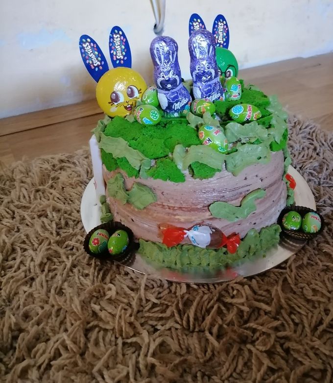 Húsvéti nesquik torta recept fotója