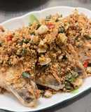 蒜酥魚下巴