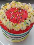 Rainbow Cake (Torta Arcoíris)