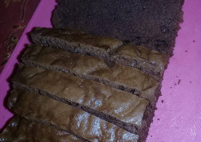 Brownies kukus chocolatos simple