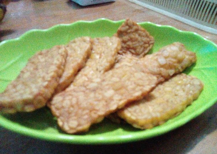 Tempe goreng simple lezat