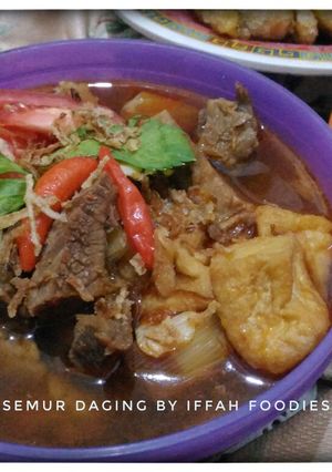 Foto resep Semur daging