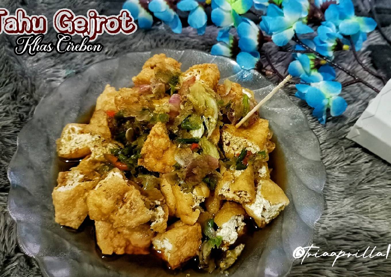 Tahu Gejrot Khas Cirebon