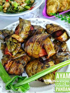 Foto resep Ayam Goreng Pandan