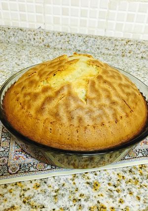 صورة لوصفة كيكة اسفنجية سهلة