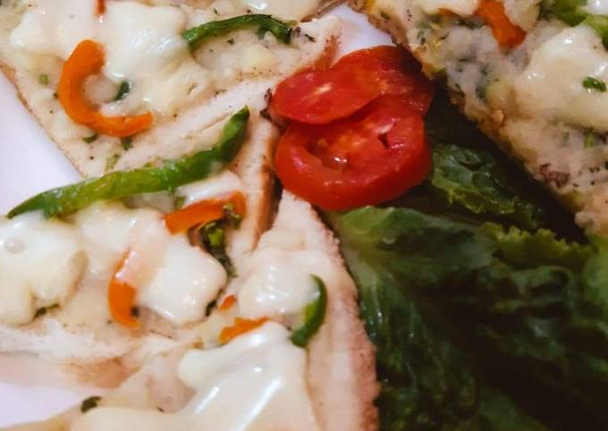 Recipe of Super Quick Homemade Bread Pizza