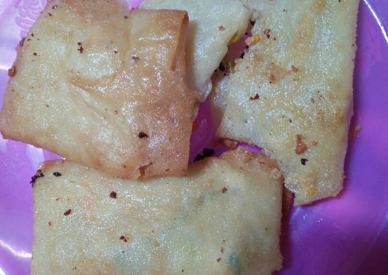 Martabak mini isi tahu dan sayur