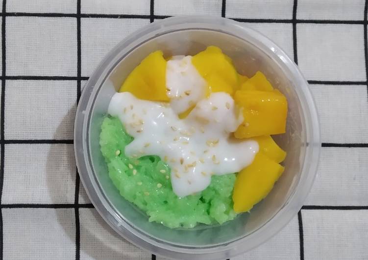 Cara olah Mango Sticky Rice  yang Bisa Manjain Lidah