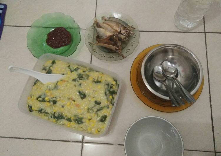 Bubur Manado ala anak kost