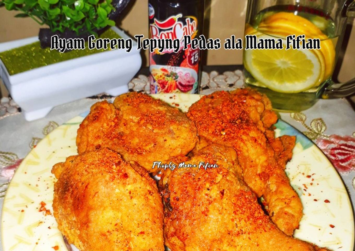Ayam Goreng Tepung Pedas ala Mama Fifian