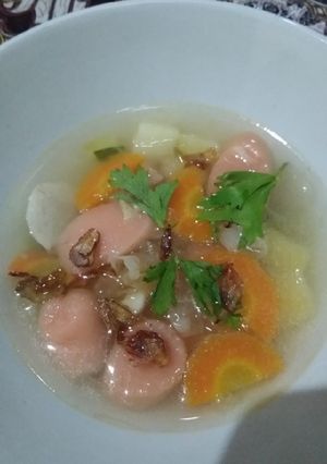 Foto resep SOP ala prasmanan manten