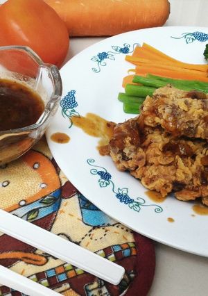 Foto resep Beef Crispy with Blackpepper Sauce
