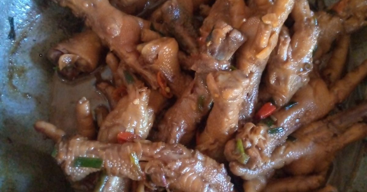 Ceker Ayam Masak Kecap