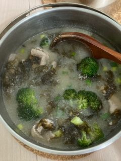 紫菜豬肉味噌湯 的食譜成品照片