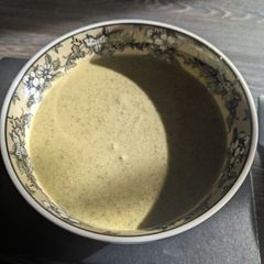 A picture of Easy High Protein Vegan Pea Soup.