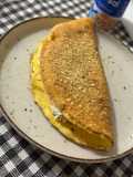 Omelete proteico de ricota