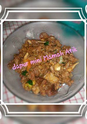Foto resep Oseng tetelan sapi