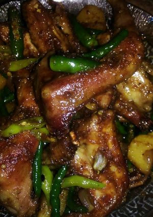 Foto resep Ayam Kampung Lombok Ijo