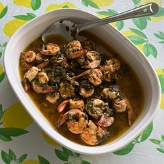A picture of Garlic Shrimps.