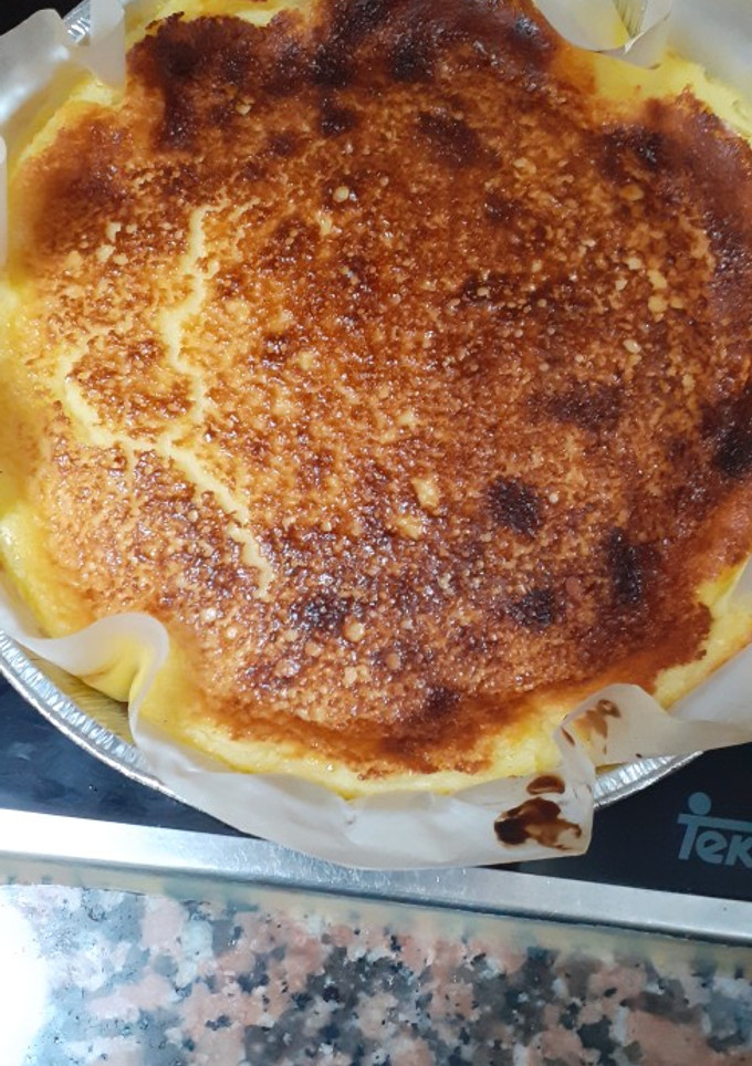 Una foto de Tarta de queso al horno