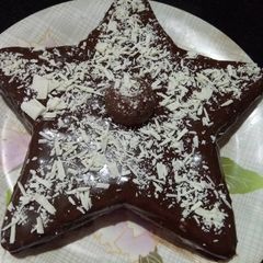 A picture of Bourbon biscuits chocolate cake (children's day special cake).