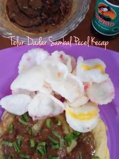 Foto resep Telur Dadar Sambal Pecel Kecap