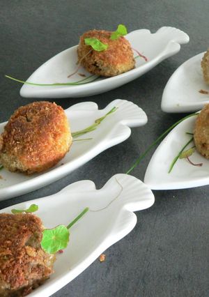 Une photo de Croquettes de sardines pimentées à l'huile d'olive
